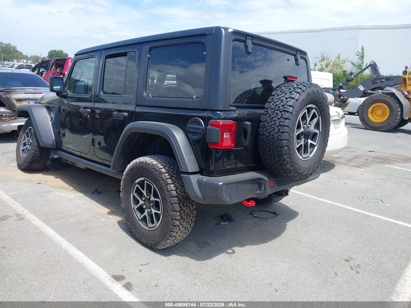2026 Jeep Wrangler / VIN 1C4PJXFGXTW301451 IAAI salvage auction — FRONT END, Enterprise Vehicles Clear Only (North Carolina), sold $12,100 on 2026-07-29 (photo 3)