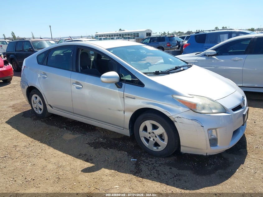 2010 Toyota Prius VIN JTDKN3DUXA0089926 IAAI salvage auction — NORMAL WEAR, Clear - Dealer Only (California), sold $525 on 2026-07-29 (photo 1)