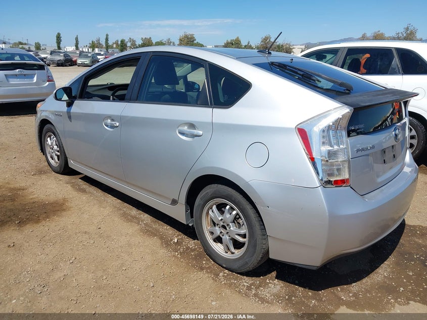 2010 Toyota Prius VIN JTDKN3DUXA0089926 IAAI salvage auction — NORMAL WEAR, Clear - Dealer Only (California), sold $525 on 2026-07-29 (photo 3)