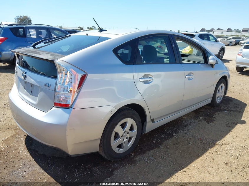 2010 Toyota Prius VIN JTDKN3DUXA0089926 IAAI salvage auction — NORMAL WEAR, Clear - Dealer Only (California), sold $525 on 2026-07-29 (photo 4)