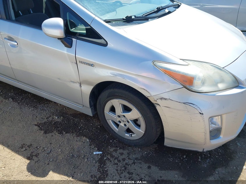 2010 Toyota Prius VIN JTDKN3DUXA0089926 IAAI salvage auction — NORMAL WEAR, Clear - Dealer Only (California), sold $525 on 2026-07-29 (photo 6)