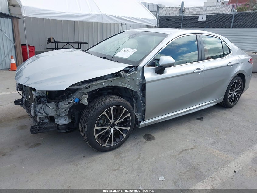 2018 Toyota Camry VIN JTNB11HK7J3035776 IAAI salvage auction — FRONT END, Salvage (California), sold $4,500 on 2026-07-29 (photo 2)