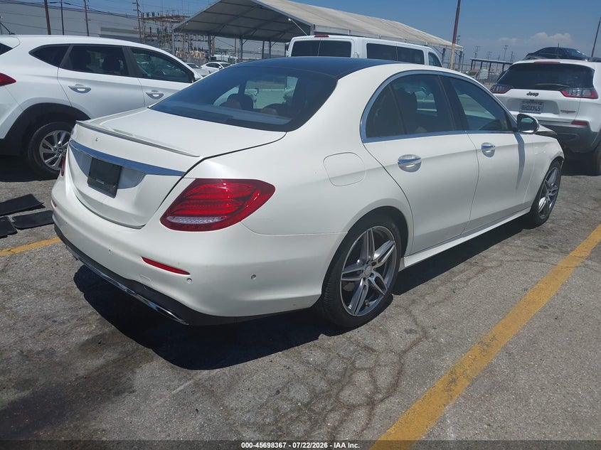 2017 Mercedes-benz E-klasse VIN WDDZF4JB9HA220536 IAAI salvage auction — FRONT END, Wait Title, sold $4,550 on 2026-08-03 (photo 4)