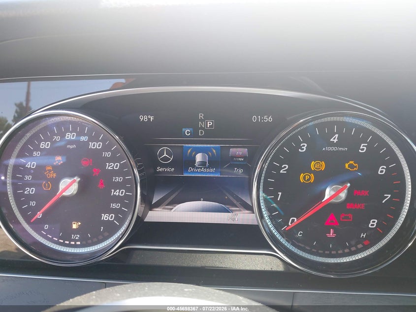 2017 Mercedes-benz E-klasse VIN WDDZF4JB9HA220536 IAAI salvage auction — FRONT END, Wait Title, sold $4,550 on 2026-08-03 (photo 7)