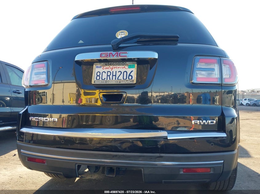 2015 Gmc Acadia VIN 1GKKVRKD6FJ210754 IAAI salvage auction — FRONT & REAR, Salvage Title, sold $2,000 on 2026-08-23 (photo 6)