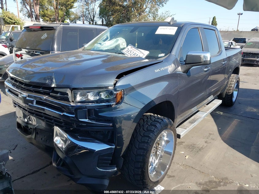 2020 Chevrolet Silverado VIN 3GCPWCED6LG332907 IAAI salvage auction — FRONT END, Salvage Title, sold $8,250 on 2026-09-16 (photo 2)