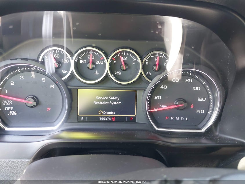 2020 Chevrolet Silverado VIN 3GCPWCED6LG332907 IAAI salvage auction — FRONT END, Salvage Title, sold $8,250 on 2026-09-16 (photo 7)