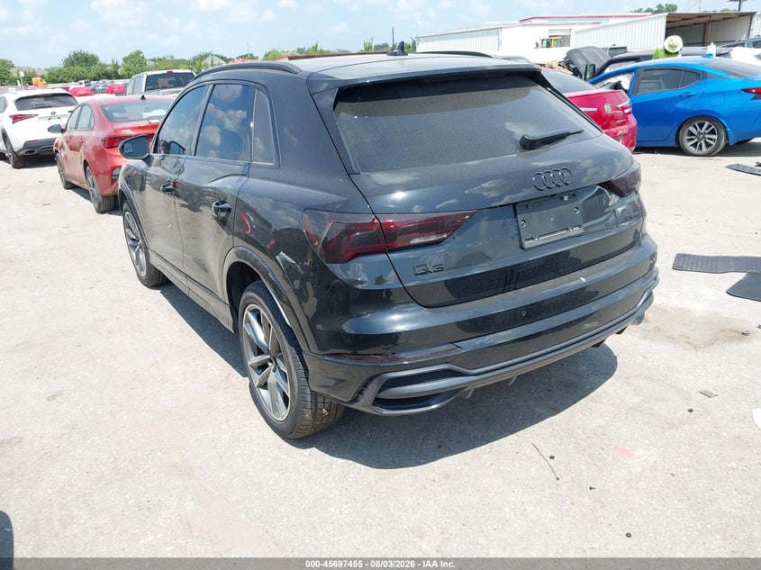 2021 Audi Q3 VIN WA1DECF38M1060026 IAAI salvage auction — FRONT END, Salvage Title, sold $9,775 on 2026-09-09 (photo 3)