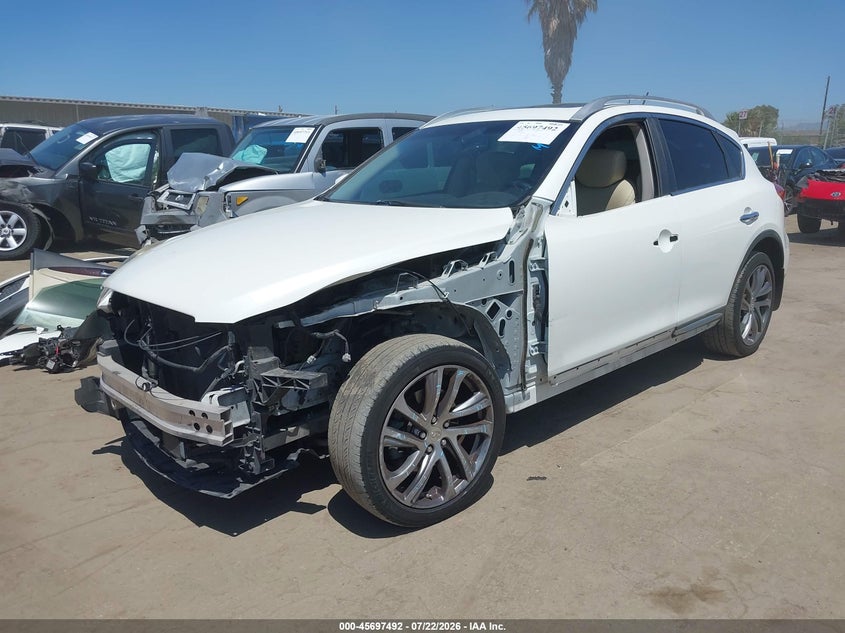 2017 Infiniti Qx50 VIN JN1BJ0RP2HM381699 IAAI salvage auction — LEFT FRONT, Salvage (California), sold $2,000 on 2026-08-20 (photo 2)