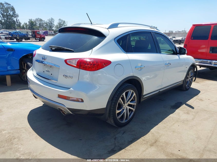 2017 Infiniti Qx50 VIN JN1BJ0RP2HM381699 IAAI salvage auction — LEFT FRONT, Salvage (California), sold $2,000 on 2026-08-20 (photo 4)