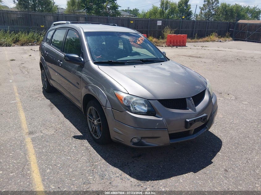 2004 Pontiac Vibe VIN 5Y2SL62844Z439094 IAAI salvage auction — NORMAL WEAR, Clear (Colorado), sold $275 on 2026-07-28 (photo 1)