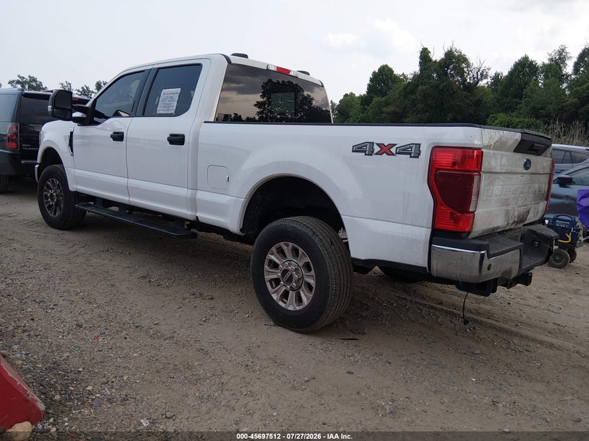 2022 Ford F350 VIN 1FT7W3B69NEE33925 IAAI salvage auction — FRONT & REAR, Salvage Title, sold $14,200 on 2026-09-07 (photo 3)