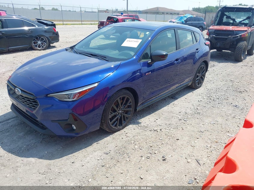 2024 Subaru Impreza VIN JF1GUHJC4R8385271 IAAI salvage auction — HAIL, Clear Claim Paid (Wisconsin), sold $14,500 on 2026-08-13 (photo 2)
