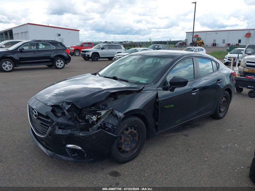 2014 Mazda 3 VIN JM1BM1U75E1121781 IAAI salvage auction — NORMAL WEAR, Clear (Minnesota), sold $500 on 2026-07-29 (photo 2)