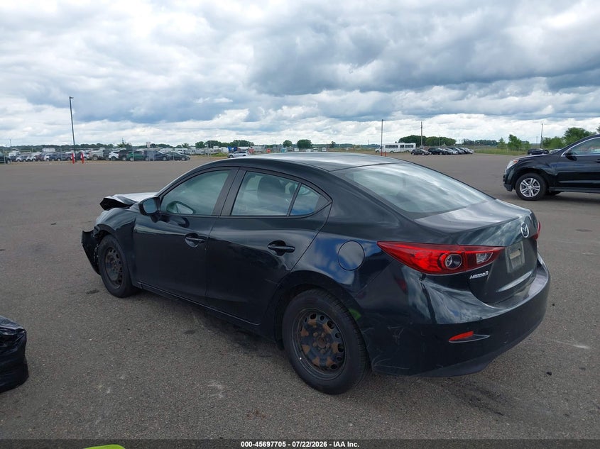 2014 Mazda 3 VIN JM1BM1U75E1121781 IAAI salvage auction — NORMAL WEAR, Clear (Minnesota), sold $500 on 2026-07-29 (photo 3)