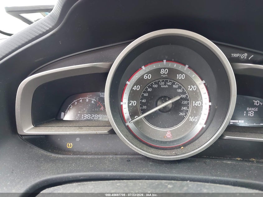 2014 Mazda 3 VIN JM1BM1U75E1121781 IAAI salvage auction — NORMAL WEAR, Clear (Minnesota), sold $500 on 2026-07-29 (photo 7)
