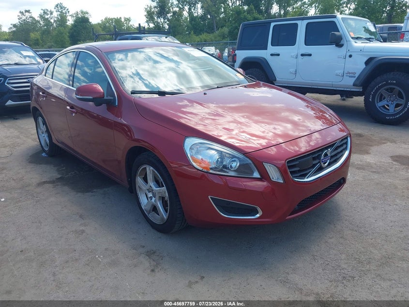 2013 Volvo S60 VIN YV1612FS1D2180623 IAAI salvage auction — HAIL, Salvage (Ohio), sold $700 on 2026-08-05 (photo 1)