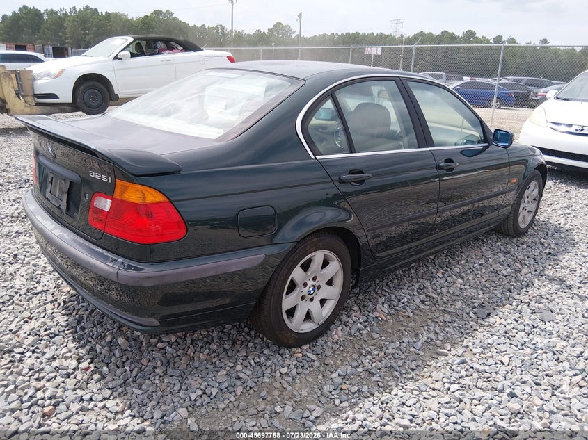 2001 BMW 3 series VIN WBAAV33421FV03921 IAAI salvage auction — NORMAL WEAR, Clear (Georgia), sold $25 on 2026-07-31 (photo 4)