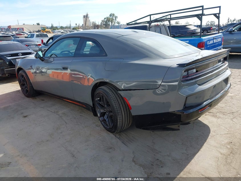 2026 Dodge Charger VIN 2C3CDAMP7TR228980 IAAI salvage auction — REAR END, Salvage (California), sold $27,750 on 2026-08-07 (photo 3)