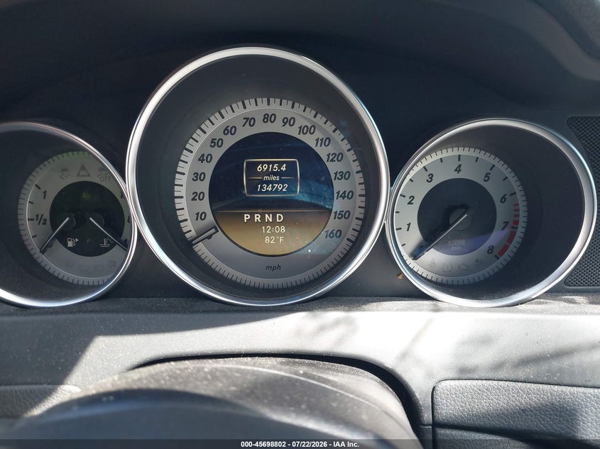2012 Mercedes-benz C-klasse VIN WDDGF4HB8CA633182 IAAI salvage auction — FRONT END, Clear - Dealer Only (California), sold $300 on 2026-08-03 (photo 7)
