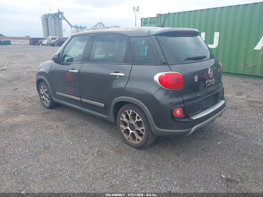 2014 Fiat 500l VIN ZFBCFADH0EZ017808 IAAI salvage auction — NORMAL WEAR, Clear (New York), sold $450 on 2026-08-04 (photo 3)