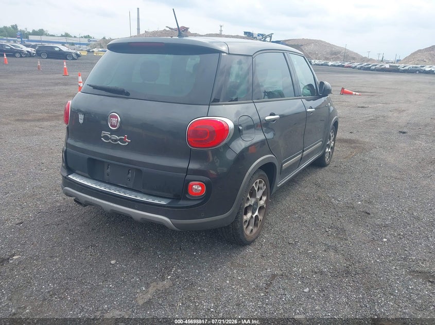 2014 Fiat 500l VIN ZFBCFADH0EZ017808 IAAI salvage auction — NORMAL WEAR, Clear (New York), sold $450 on 2026-08-04 (photo 4)