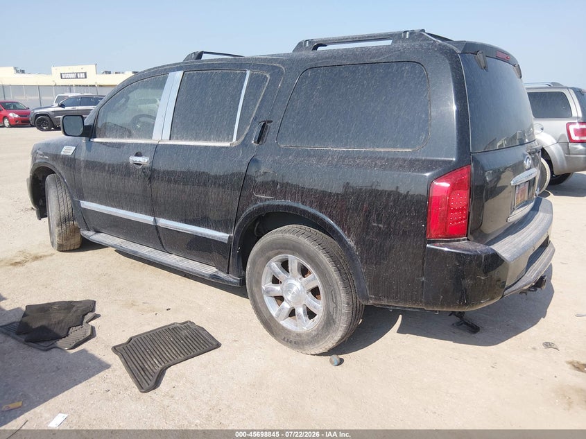 2004 Infiniti Qx56 VIN 5N3AA08C44N810646 IAAI salvage auction — RIGHT FRONT, Clear (Kansas), sold $350 on 2026-07-24 (photo 3)
