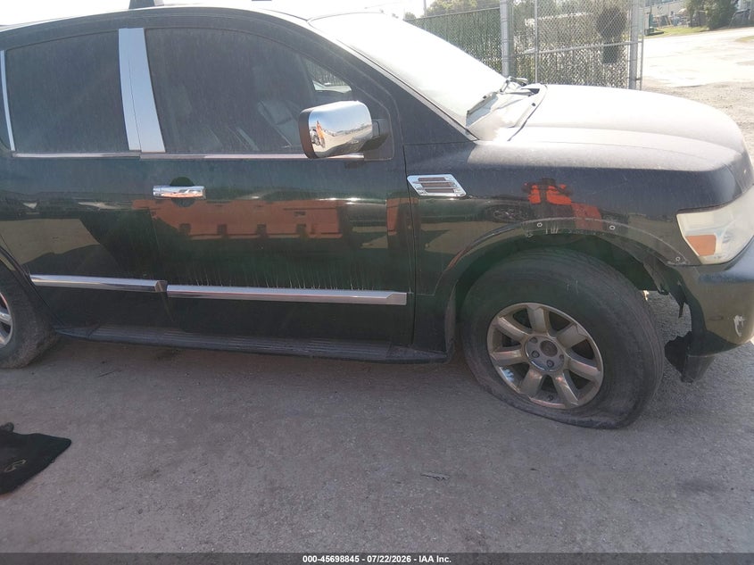 2004 Infiniti Qx56 VIN 5N3AA08C44N810646 IAAI salvage auction — RIGHT FRONT, Clear (Kansas), sold $350 on 2026-07-24 (photo 6)
