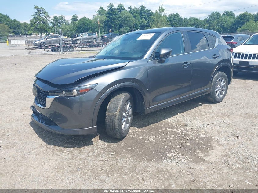 2025 Mazda Cx-5 VIN JM3KFBCL9S0560862 IAAI salvage auction — FRONT END, Salvage Title, sold $25 on 2026-07-31 (photo 2)