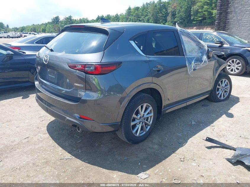 2025 Mazda Cx-5 VIN JM3KFBCL9S0560862 IAAI salvage auction — FRONT END, Salvage Title, sold $25 on 2026-07-31 (photo 4)