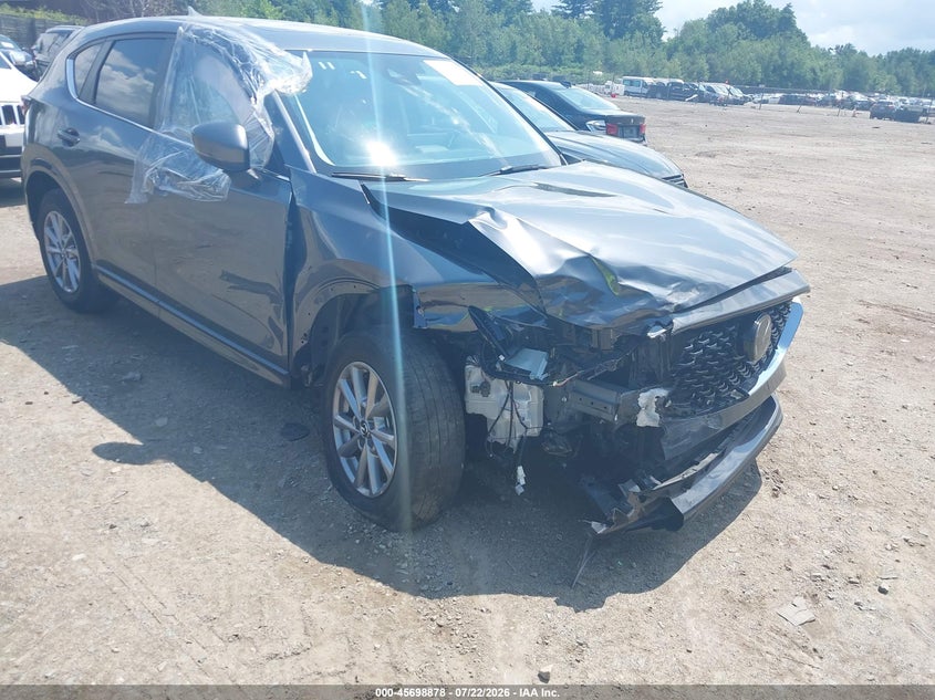 2025 Mazda Cx-5 VIN JM3KFBCL9S0560862 IAAI salvage auction — FRONT END, Salvage Title, sold $25 on 2026-07-31 (photo 6)