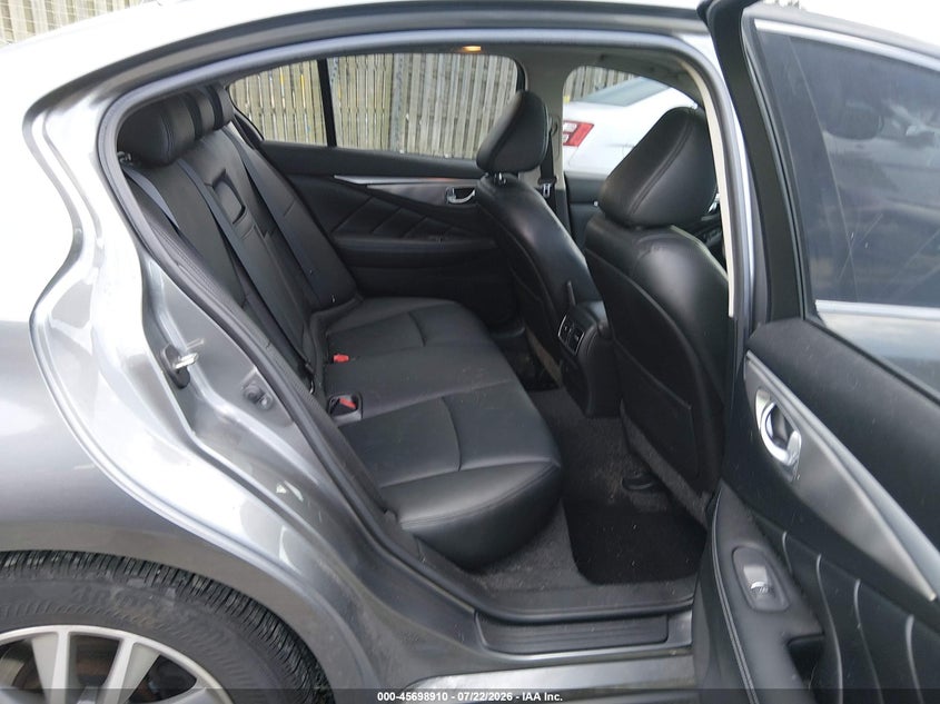 2015 Infiniti Q50 VIN JN1BV7AP5FM338061 IAAI salvage auction — NORMAL WEAR, Clear (Virginia), sold $525 on 2026-07-27 (photo 8)
