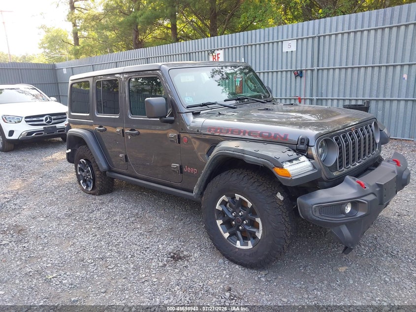 2025 Jeep Wrangler / VIN 1C4PJXFN0SW663611 IAAI salvage auction — SIDE, Clear (Massachusetts), sold $21,700 on 2026-08-02 (photo 1)