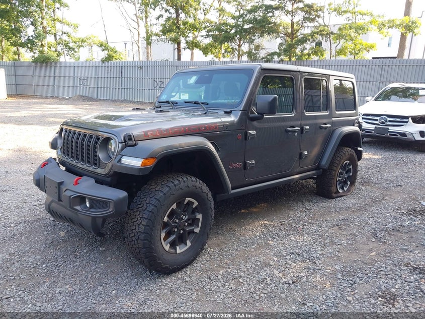 2025 Jeep Wrangler / VIN 1C4PJXFN0SW663611 IAAI salvage auction — SIDE, Clear (Massachusetts), sold $21,700 on 2026-08-02 (photo 2)