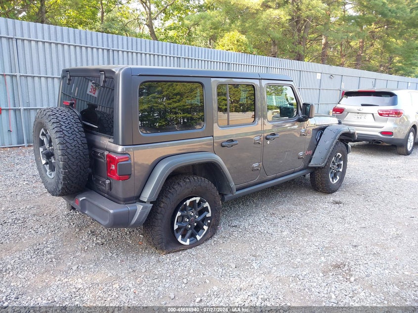 2025 Jeep Wrangler / VIN 1C4PJXFN0SW663611 IAAI salvage auction — SIDE, Clear (Massachusetts), sold $21,700 on 2026-08-02 (photo 4)