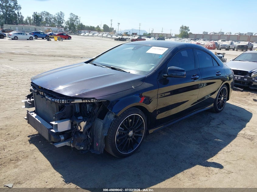 2016 Mercedes-benz Cla-klasse VIN WDDSJ4GB0GN365009 IAAI salvage auction — FRONT END, Salvage (California), sold $3,600 on 2026-08-13 (photo 2)