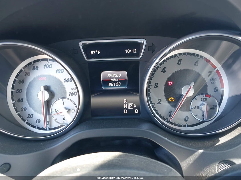 2016 Mercedes-benz Cla-klasse VIN WDDSJ4GB0GN365009 IAAI salvage auction — FRONT END, Salvage (California), sold $3,600 on 2026-08-13 (photo 7)