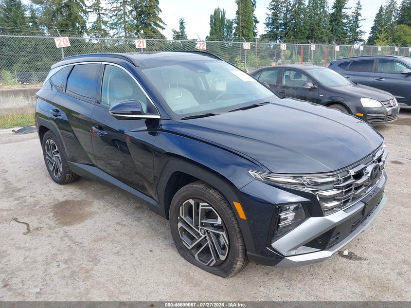 2026 Hyundai Tucson VIN KM8JEDD11TU453178 IAAI salvage auction — LEFT FRONT, Bill Of Sale (Washington), sold $17,600 on 2026-08-01 (photo 1)