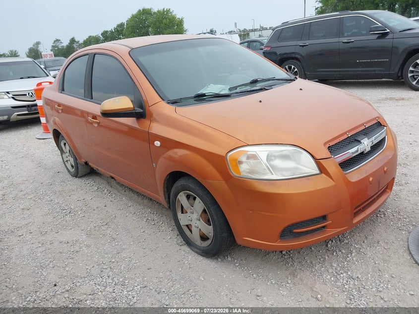 2007 Chevrolet Aveo VIN KL1TD56677B157539 IAAI salvage auction — NORMAL WEAR, Clear (Missouri), sold $25 on 2026-07-30 (photo 1)