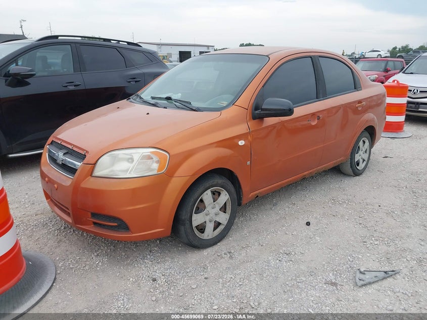 2007 Chevrolet Aveo VIN KL1TD56677B157539 IAAI salvage auction — NORMAL WEAR, Clear (Missouri), sold $25 on 2026-07-30 (photo 2)