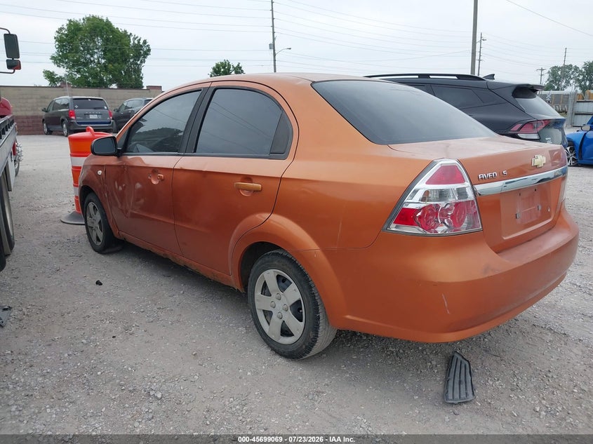 2007 Chevrolet Aveo VIN KL1TD56677B157539 IAAI salvage auction — NORMAL WEAR, Clear (Missouri), sold $25 on 2026-07-30 (photo 3)