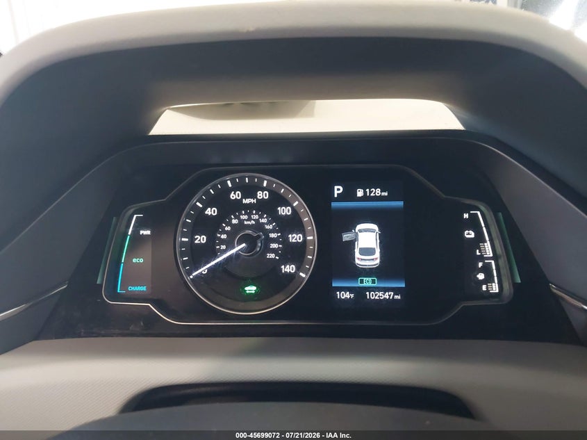 2020 Hyundai Ioniq hybrid VIN KMHC65LC2LU233501 IAAI salvage auction — NORMAL WEAR, Sf97 (Texas), sold $7,275 on 2026-09-01 (photo 7)