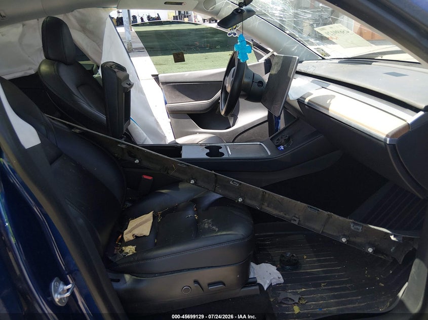 2021 Tesla Model y VIN 5YJYGDED7MF124291 IAAI salvage auction — FRONT END, Salvage Title, sold $4,800 on 2026-08-29 (photo 5)