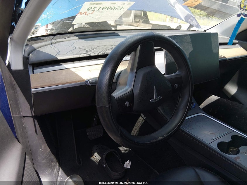 2021 Tesla Model y VIN 5YJYGDED7MF124291 IAAI salvage auction — FRONT END, Salvage Title, sold $4,800 on 2026-08-29 (photo 7)