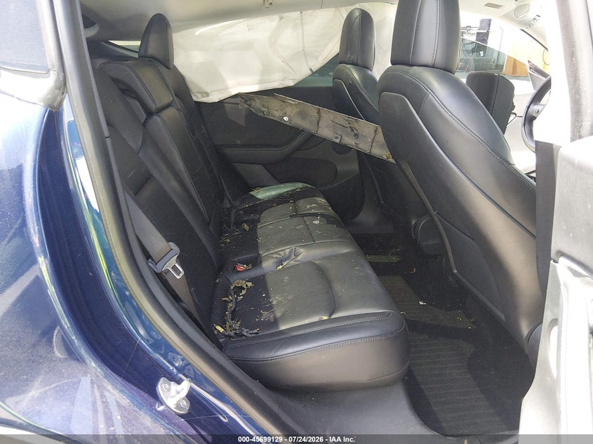 2021 Tesla Model y VIN 5YJYGDED7MF124291 IAAI salvage auction — FRONT END, Salvage Title, sold $4,800 on 2026-08-29 (photo 8)