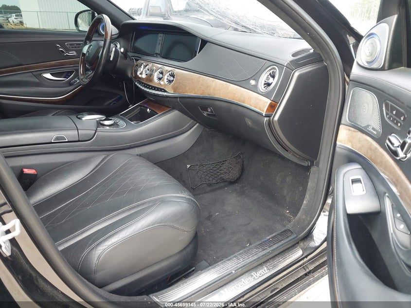 2016 Mercedes-benz S class VIN WDDUG8FB2GA210873 IAAI salvage auction — RIGHT FRONT, Salvage (Idaho), sold $1,300 on 2026-07-29 (photo 5)