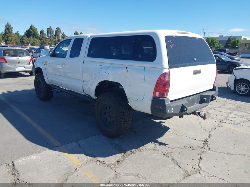 2008 Toyota Tacoma VIN 5TEUU42N98Z503754 IAAI salvage auction — LEFT REAR, Salvage (California), sold $5,600 on 2026-08-03 (photo 3)