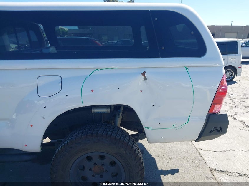 2008 Toyota Tacoma VIN 5TEUU42N98Z503754 IAAI salvage auction — LEFT REAR, Salvage (California), sold $5,600 on 2026-08-03 (photo 6)