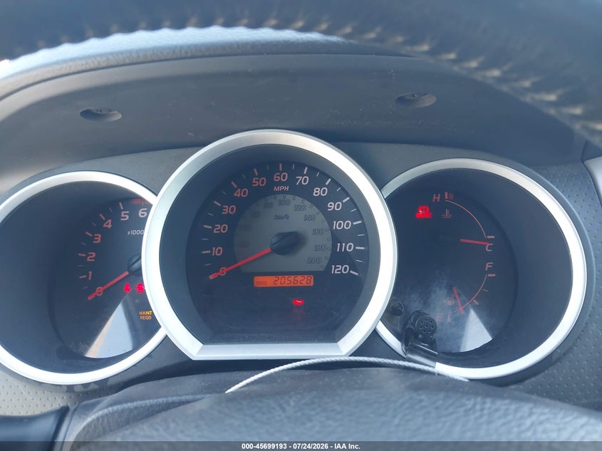 2008 Toyota Tacoma VIN 5TEUU42N98Z503754 IAAI salvage auction — LEFT REAR, Salvage (California), sold $5,600 on 2026-08-03 (photo 7)