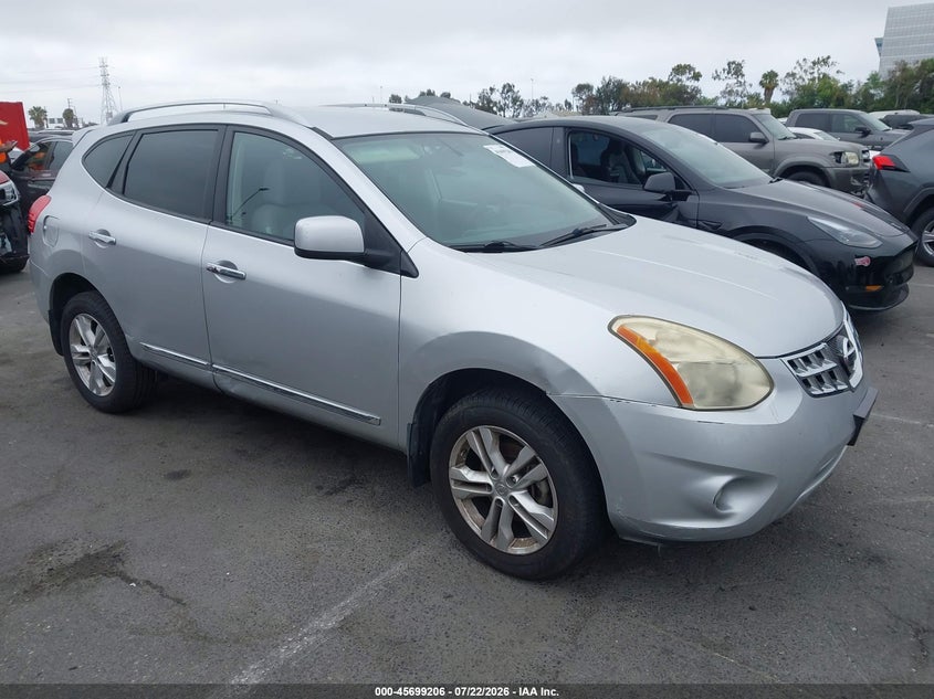 2013 Nissan Rogue VIN JN8AS5MV0DW604866 IAAI salvage auction — NORMAL WEAR, Clear - Dealer Only (California), sold $975 on 2026-07-30 (photo 1)